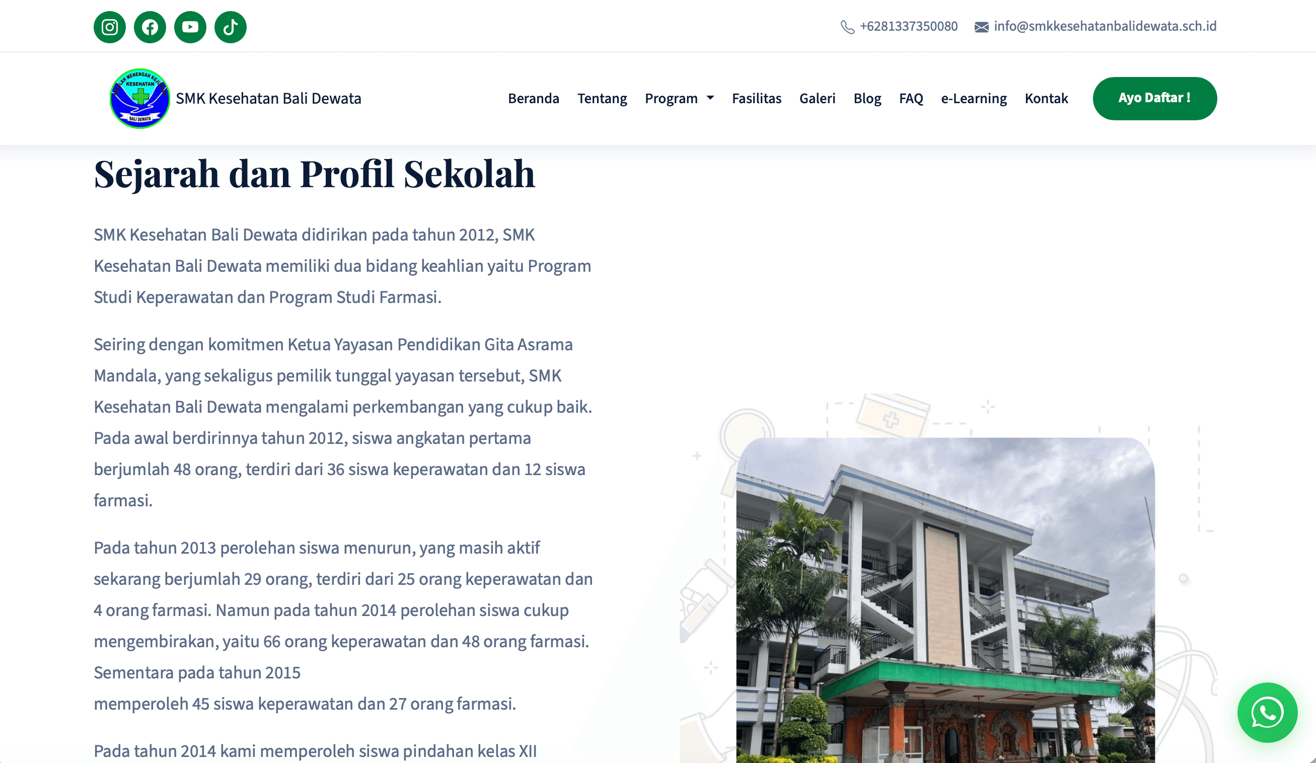 SMK Kesehatan Bali Dewata preview